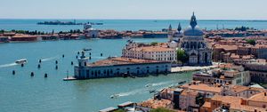 Preview wallpaper buildings, pier, water, boats, venice, city