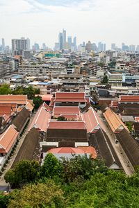 Preview wallpaper buildings, roofs, bangkok, city, thailand, asia