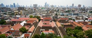 Preview wallpaper buildings, roofs, bangkok, city, thailand, asia