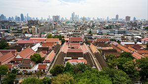 Preview wallpaper buildings, roofs, bangkok, city, thailand, asia