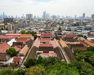 Preview wallpaper buildings, roofs, bangkok, city, thailand, asia