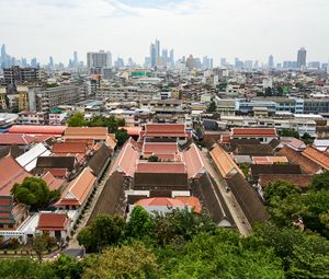 Preview wallpaper buildings, roofs, bangkok, city, thailand, asia