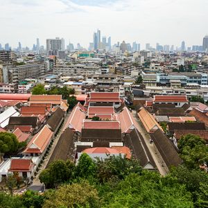 Preview wallpaper buildings, roofs, bangkok, city, thailand, asia