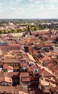 Preview wallpaper buildings, roofs, tiles, verona, italy