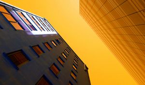 Preview wallpaper buildings, sky, architecture, facade, bottom view