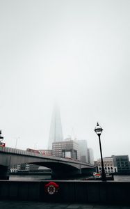 Preview wallpaper buildings, skyscraper, architecture, city, bridge