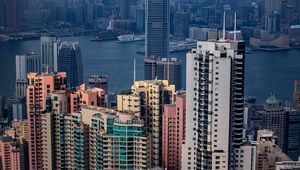 Preview wallpaper buildings, skyscrapers, apartments, architecture