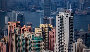 Preview wallpaper buildings, skyscrapers, apartments, architecture