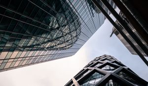 Preview wallpaper buildings, skyscrapers, architecture, modern, city