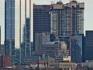 Preview wallpaper buildings, skyscrapers, architecture, строительство, city