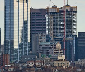 Preview wallpaper buildings, skyscrapers, architecture, строительство, city