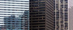 Preview wallpaper buildings, skyscrapers, architecture, glass, reflection, city