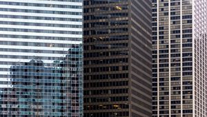 Preview wallpaper buildings, skyscrapers, architecture, glass, reflection, city