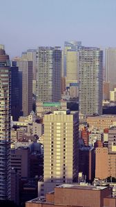 Preview wallpaper buildings, skyscrapers, architecture, city, metropolis, view
