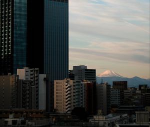 Preview wallpaper buildings, skyscrapers, city, view, tokyo