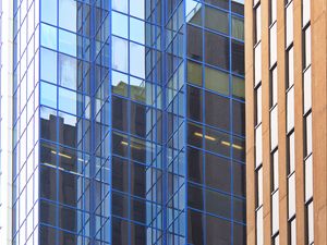 Preview wallpaper buildings, skyscrapers, glass, architecture, modern