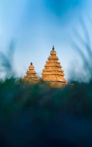 Preview wallpaper buildings, temple, ancient, architecture, towers