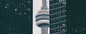 Preview wallpaper buildings, tower, architecture, glass
