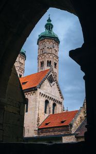 Preview wallpaper buildings, tower, bell tower, architecture, tiles