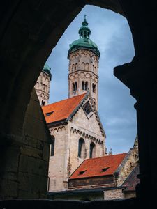 Preview wallpaper buildings, tower, bell tower, architecture, tiles