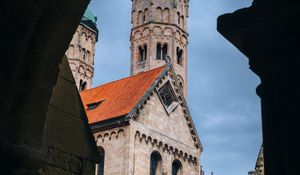 Preview wallpaper buildings, tower, bell tower, architecture, tiles