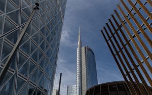 Preview wallpaper buildings, tower, facade, architecture, sky