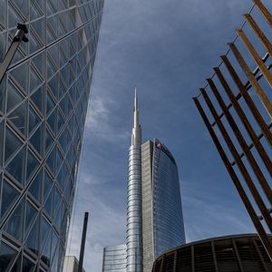 Preview wallpaper buildings, tower, facade, architecture, sky