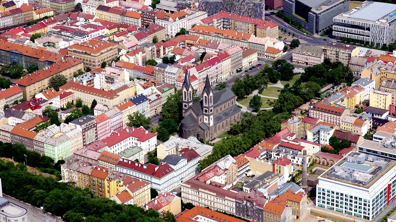Wallpaper buildings, towers, roofs, architecture, prague, czech republic