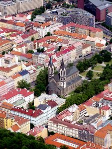 Preview wallpaper buildings, towers, roofs, architecture, prague, czech republic