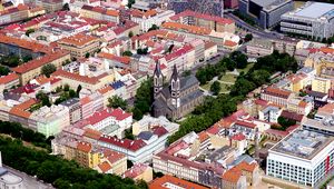 Preview wallpaper buildings, towers, roofs, architecture, prague, czech republic