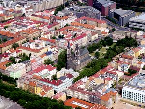 Preview wallpaper buildings, towers, roofs, architecture, prague, czech republic