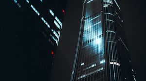 Preview wallpaper buildings, towers, skyscrapers, architecture, dark