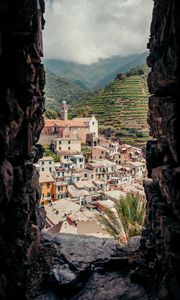 Preview wallpaper buildings, town, vernazza, italy