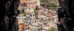 Preview wallpaper buildings, town, vernazza, italy