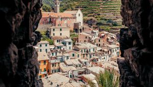 Preview wallpaper buildings, town, vernazza, italy