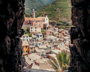 Preview wallpaper buildings, town, vernazza, italy