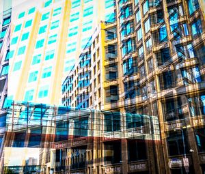 Preview wallpaper buildings, windows, architecture, city, street