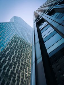 Preview wallpaper buildings, windows, architecture, bottom view