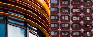 Preview wallpaper buildings, windows, architecture, construction