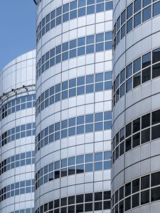 Preview wallpaper buildings, windows, facade, lines, architecture