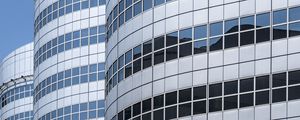 Preview wallpaper buildings, windows, facade, lines, architecture