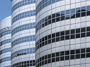 Preview wallpaper buildings, windows, facade, lines, architecture