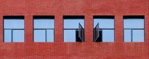 Preview wallpaper buildings, windows, glass, facade