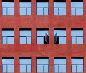 Preview wallpaper buildings, windows, glass, facade