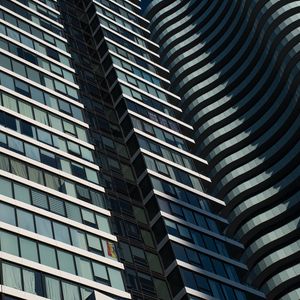 Preview wallpaper buildings, windows, glass, facade, architecture