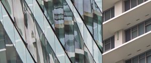 Preview wallpaper buildings, windows, glass, facade, architecture, light