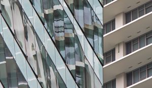 Preview wallpaper buildings, windows, glass, facade, architecture, light