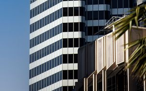 Preview wallpaper buildings, windows, relief, shadow, architecture