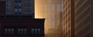 Preview wallpaper buildings, windows, sunlight, city