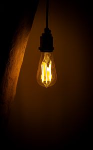 Preview wallpaper bulb, lighting, lamp, dark, electricity